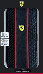 GA[WFCbair-J tF[ iPhone 15 Pro Maxp PUJ[{ 蒠^P[X ubN FEBKP15XNMBK