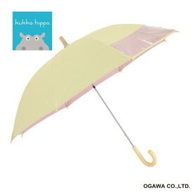 小川｜Ogawa 長傘 kukka hippo イエロー 24KH-KSPW-3 50 [晴雨兼用傘 /子供用 /50cm]