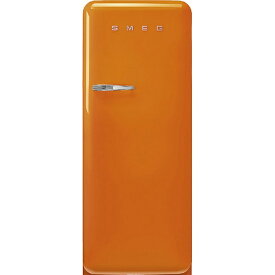 【無料基本設置料】 SMEG｜スメッグ 冷蔵庫 オレンジ FAB28ROR5JP [1ドア /右開きタイプ]