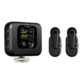 SHURE｜シュアー クリップオン・ワイヤレスマイクロホン＜2本 / 専用受信機キット＞ MoveMic Two Kit MV-TWO-KIT-J-Z6