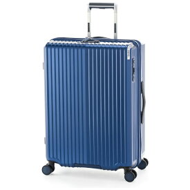 SOLIDKNIGHT スーツケース ジッパータイプ 75L 拡張機能付き マットブルー ALI-075-24W