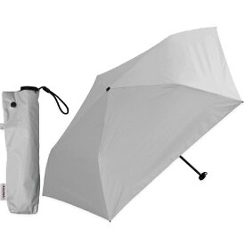 KIZAWA｜キザワ 超軽量カーボン日傘 5本骨 クラシック グレー MEX-05320PI-grey [晴雨兼用傘 /50cm]