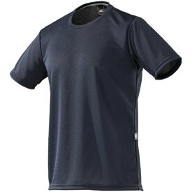 mizuno｜ミズノ Tシャツ（半袖） [ユニセックス] 3XL-8 14：ネイビー F2JA218014