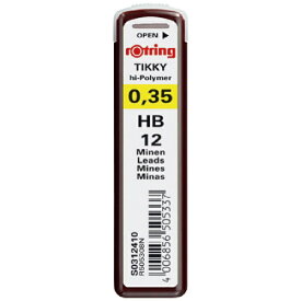 ロットリング｜rotring メカニカルペンシル用　替芯　0.35mm　HB S0312410