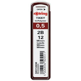 ロットリング｜rotring メカニカルペンシル用　替芯　0.5mm　2B S0312630