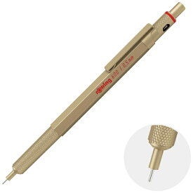 ロットリング｜rotring ロットリング 600 メカニカルペンシル 0.5mm ゴールド 2158796