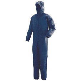ミドリ安全｜MIDORI ANZEN ミドリ安全　フード一体型クリーンウェア　ネイビー　4L C1351N4L