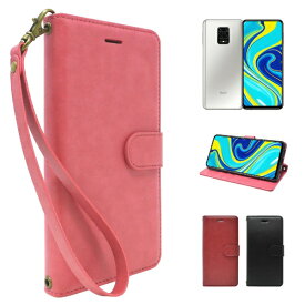 shizukawill｜シズカウィル Xiaomi Redmi Note 9S 手帳型 グレイスケース サクラドロップ XIRN9SSADR