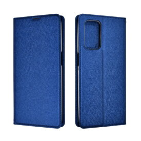 shizukawill｜シズカウィル OPPO A54 OPG02 手帳型 スリム手帳 ディープブルー OPA54SLDEBL