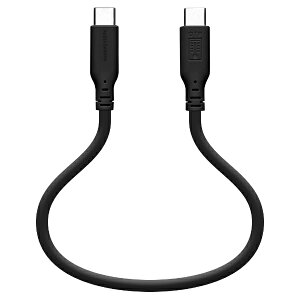 ���X�^�o�i�i�bRastaBanana USB-C �� USB-C�P�[�u�� [�[�d /�]�� /0.3m /PD100W /USB3.2Gen2(10Gbps)] �`���R�[���O���[ C203CACC5A02CGR [USB-C �� USB-C]