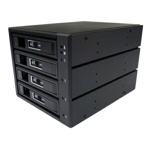 DIRACbfBbN SATA[ouP[X [5.25C`xCx3HDD 2.5/3.5C`x4] g[ DIR-SG341-12G