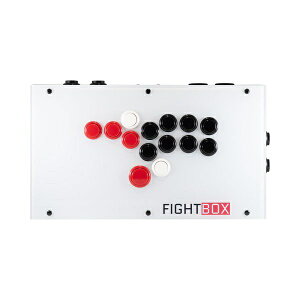 FIGHT BOX ���o�[���X�A�[�P�[�h�R���g���[���[ FightBox F8 R3L3 �z���C�g F8-R3L3-W [USB /Windows]