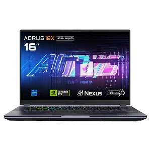 yGg[ōőSz|CgҌb11/5z GIGABYTEbMKoCg Q[~Om[gp\R AORUS 16X ASG-53JPC64SP(RTX 4070) ~bhiCgO[ [16.0^ /Windows11 Pro /intel Core i7 /F32GB /SSDF1