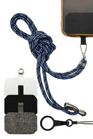 shizukawill｜シズカウィル スマホショルダーストラップ スタイルコネクト ノイジーブルー ACSTSCJUMBLE13