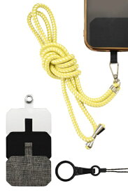 shizukawill｜シズカウィル スマホショルダーストラップ スタイルコネクト ハニーレモン ACSTSCPASTEL01