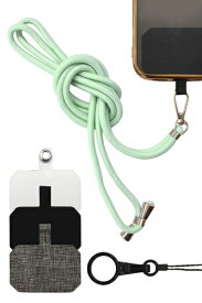 shizukawill｜シズカウィル スマホショルダーストラップ スタイルコネクト ミントブルー ACSTSCPASTEL05