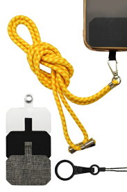 shizukawill｜シズカウィル スマホショルダーストラップ スタイルコネクト チーズスナック ACSTSCPASTEL06