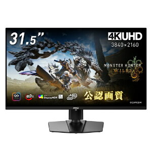 yGg[ōőSz|CgҌb10/5z MSIbGGXAC USB-CΉ Q[~Oj^[ MPG 321URX QD-OLED [31.5^ /4K(3840×2160j /Ch /240Hz]