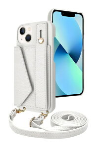 shizukawill�b�V�Y�J�E�B�� iPhone 13 �V�����_�[�P�[�X �A�C�t�@���f5 �X�g���[�g���[�h �X�m�[�z���C�g APIP13IF51WH