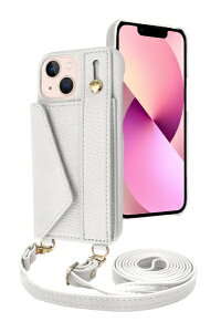shizukawill�b�V�Y�J�E�B�� iPhone 13 mini �V�����_�[�P�[�X �A�C�t�@���f5 �X�g���[�g���[�h �X�m�[�z���C�g APIP13MIF51WH