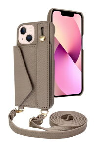 shizukawill�b�V�Y�J�E�B�� iPhone 13 mini �V�����_�[�P�[�X �A�C�t�@���f5 �X�g���[�g���[�h �O���[�u���E�� APIP13MIF51BR