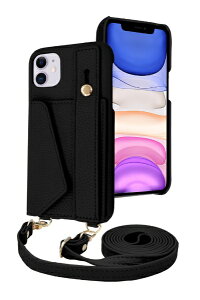 shizukawill�b�V�Y�J�E�B�� iPhone 11 �V�����_�[�P�[�X �A�C�t�@���f5 �X�g���[�g���[�h IV�u���b�N APIP11IF51BK