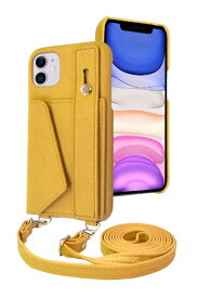 shizukawill｜シズカウィル iPhone 11 ショルダーケース アイファンデ5 ストリートモード マスタード APIP11IF51YE