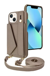 shizukawill�b�V�Y�J�E�B�� iPhone 13 �V�����_�[�P�[�X �A�C�t�@���f5 �X�g���[�g���[�h �O���[�u���E�� APIP13IF51BR