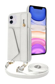 shizukawill｜シズカウィル iPhone 11 ショルダーケース アイファンデ5 ストリートモード スノーホワイト APIP11IF51WH