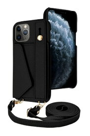 shizukawill｜シズカウィル iPhone 11 Pro ショルダーケース アイファンデ5 ストリートモード IVブラック APIP11PIF51BK