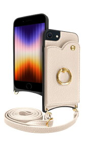 shizukawill｜シズカウィル iPhone SE（第3/2世代）/8 ショルダーケース アイファンデ5 フルール アッシュローズ APIPSE2IF53PI