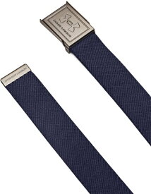 【エントリーで最大全額ポイント還元｜7/18迄】 アンダーアーマー｜UNDER ARMOUR メンズ ストレッチ ウェビング ベルト (ONESIZE/Midnight Navy) 1383935 Midnight Navy 1383935【返品交換不可】