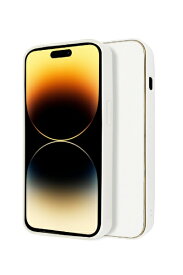 shizukawill｜シズカウィル iPhone 14 Pro Max エレガントーン ケース ホワイト APIP14PMFC2WH