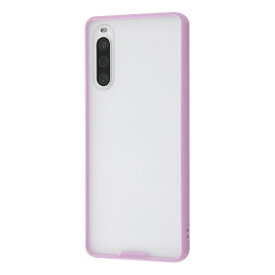 レイアウト｜rayout Xperia 10 IV マットハイブリッドケース SHEER シアーホワイト/ラベンダー RT-RXP10M4BS4/WLD