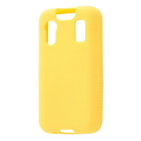 レイアウト｜rayout キッズケータイ KY-41C シリコンケース シルキータッチ イエロー RT-KY41C1/Y