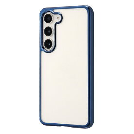 レイアウト｜rayout Galaxy S23 TPUソフトケース META Frame ブルー RT-GS23HT2/AM