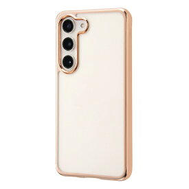 レイアウト｜rayout Galaxy S23 TPUソフトケース META Frame ピンクゴールド RT-GS23HT2/PGM