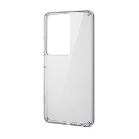 ELECOM｜エレコム OPPO A79 5G ケース ハイブリッド カバー 衝撃吸収 カメラレンズ保護設計 ストラップホール付 クリア PM-O233HVCKCR