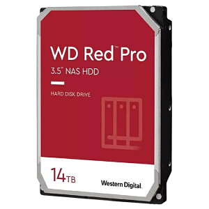 WESTERN DIGITAL�b�E�F�X�^�� �f�W�^�� WD142KFGX ����HDD SATA�ڑ� WD Red Pro(NAS�p)512MB [14TB /3.5�C���`]