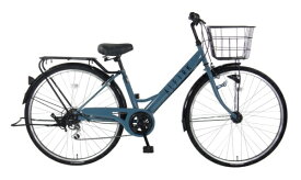 【エントリーで最大2万ポイント当たる｜2/25まで】 タマコシ｜Tamakoshi 自転車 アルフィルク ブルー AFK276HD2 [外装6段 /27インチ]【キャンセル・返品不可】 【代金引換配送不可】