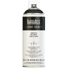 リキテックス｜Liquitex スプレー 400ml カーボン ブラック 337