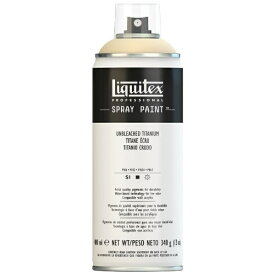 リキテックス｜Liquitex スプレー 400ml アンブリーチド チタニウム 074