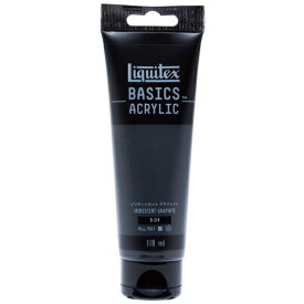 リキテックス｜Liquitex ベーシックス アクリル絵具 118ml イリディッセント グラファイト B-214