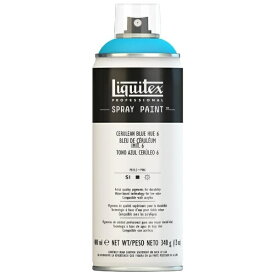 リキテックス｜Liquitex スプレー 400ml セルリアン ブルー ヒュー6 470
