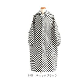 ジップコーポレーション 98691 レインコート KIDS チェック・ブラック