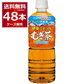 伊藤園 健康ミネラルむぎ茶 600ml×48本(2ケース) 【送料無料※一部地域は除く】