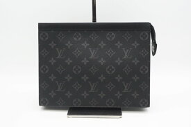 ☆安心の3大保証☆ ABランク ≪LOUIS VUITTON ルイ ヴィトン/クラッチバッグ≫ M61692 モノグラム エクリプス ポシェット ヴォワヤージュ MM 送料無料【中古】