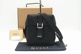 ☆安心の3大保証☆ ABランク ≪GUCCI グッチ/ショルダーバッグ≫ 643858 Gucci Off The Grid メッセンジャーバッグ ブラック 美品 送料無料【中古】