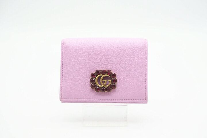 楽天市場】☆安心の3大保証☆ ABランク ≪GUCCI グッチ/三つ折り財布  