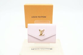 ☆安心の3大保証☆ ABランク ≪LOUIS VUITTON ルイ ヴィトン/三つ折り財布≫ M67859 ポルトフォイユ ロックミ二 ピンク ゴールド 送料無料【中古】